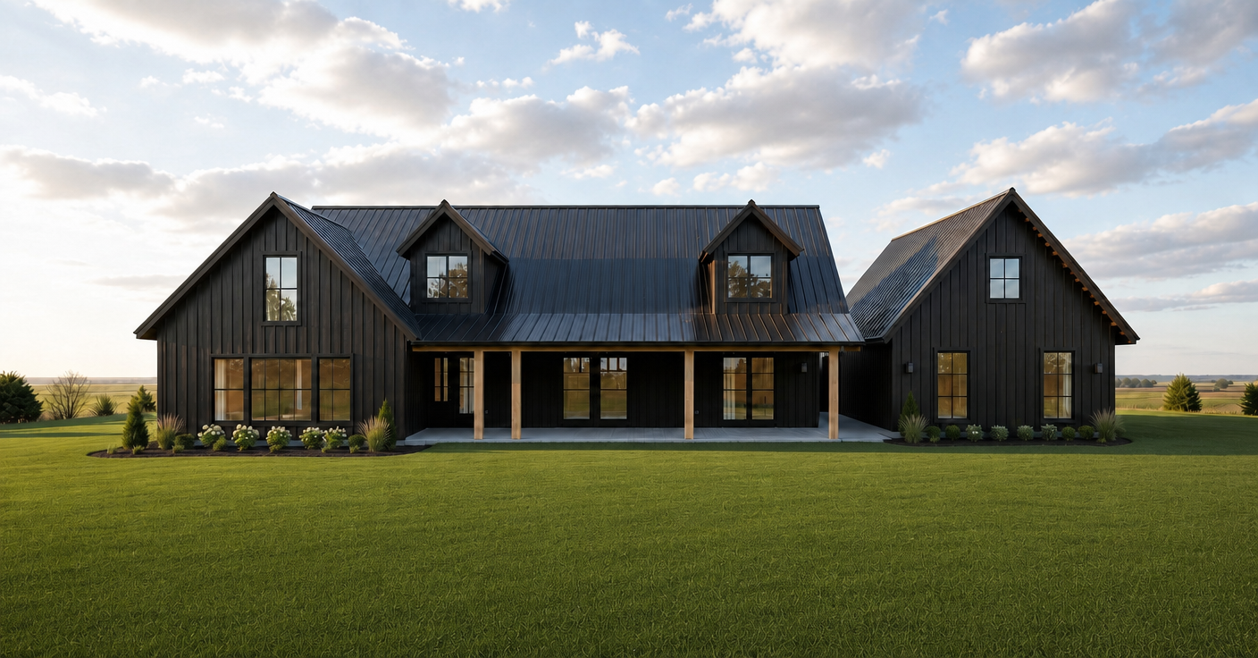 Dark rural residence currently being designed in Rothbury, New South Wales